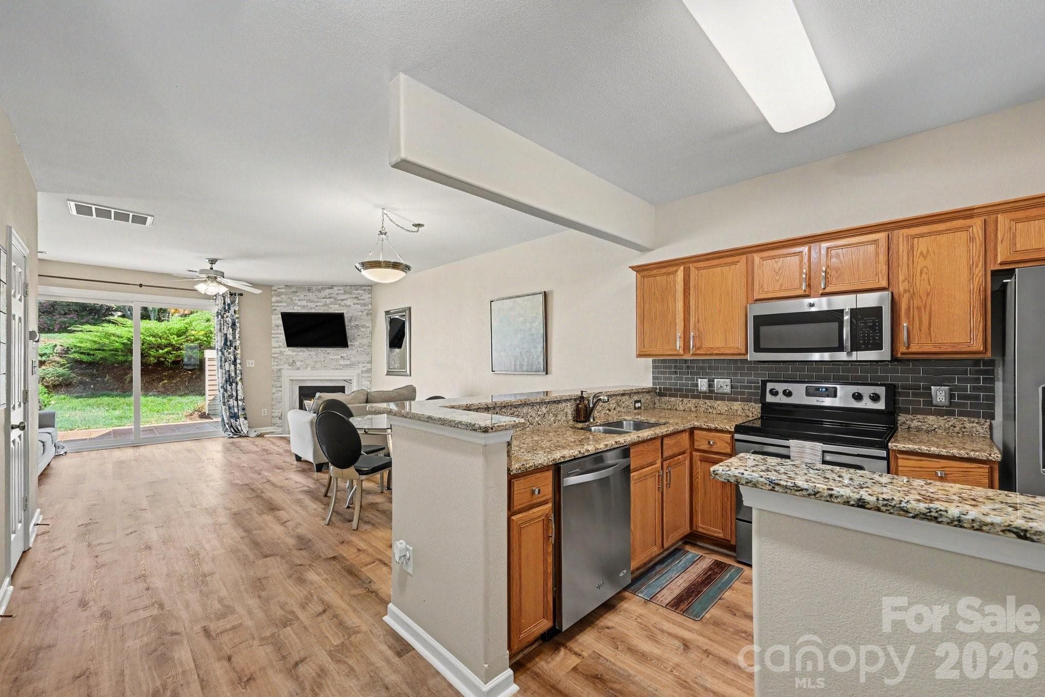 Granite counters. - 5338 Silabert Avenue, Charlotte