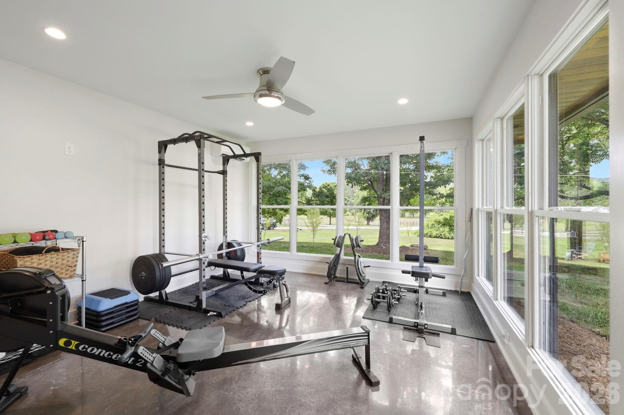 Sunroom - off of the primary bedroom - 114 Cane Creek Ranch Drive, Fletcher