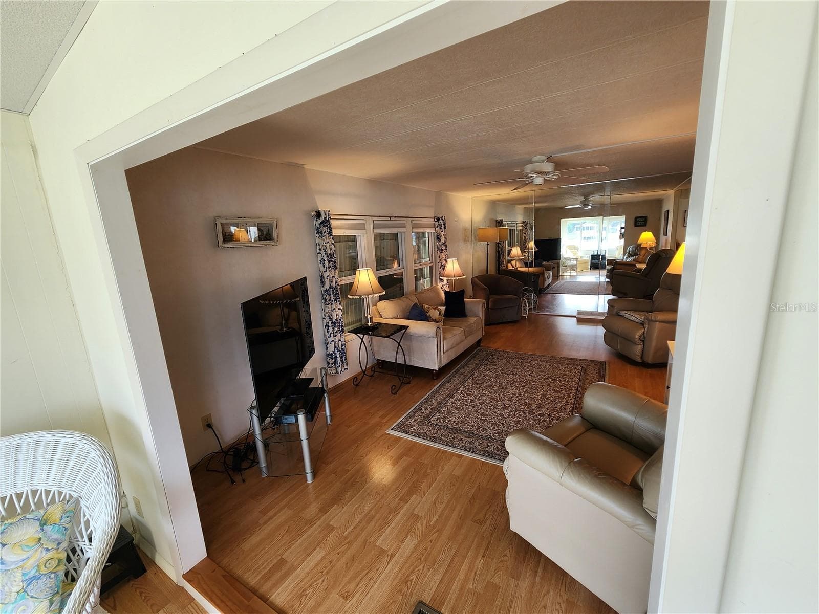 View into Living from Florida Room - 808 53RD AVE E #169, BRADENTON
