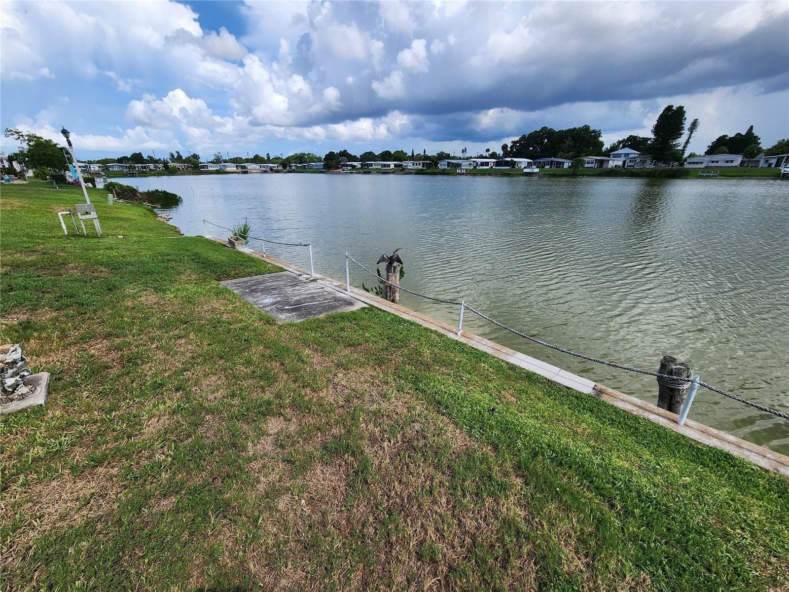 Back Yard Lake view - 808 53RD AVE E #169, BRADENTON