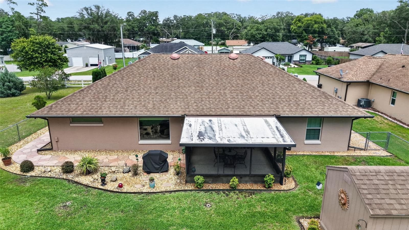 Rear View - 16364 SE 89TH TER, SUMMERFIELD