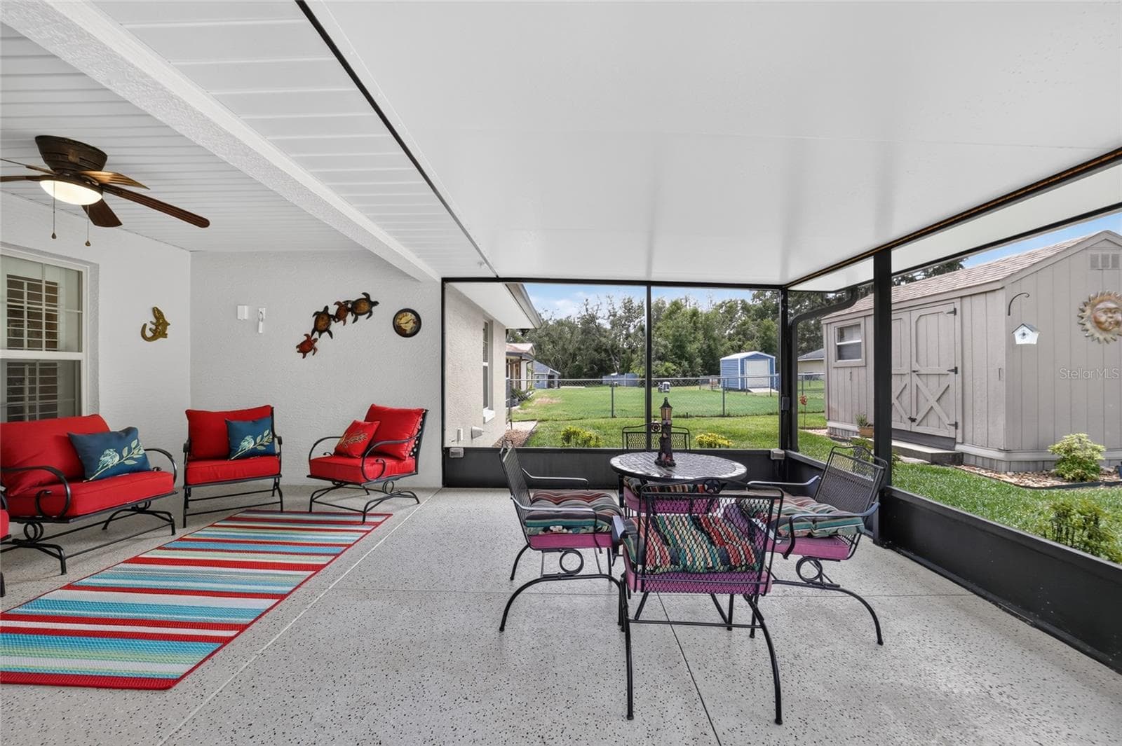 Back Lanai - 16364 SE 89TH TER, SUMMERFIELD