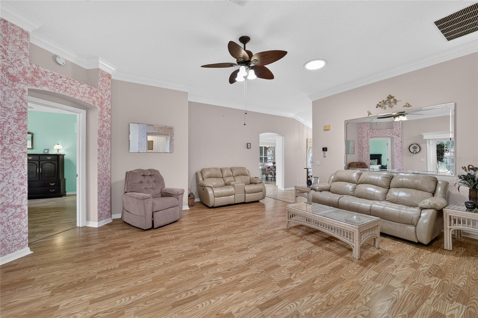 Living room - 1230 DESILVA ST, THE VILLAGES