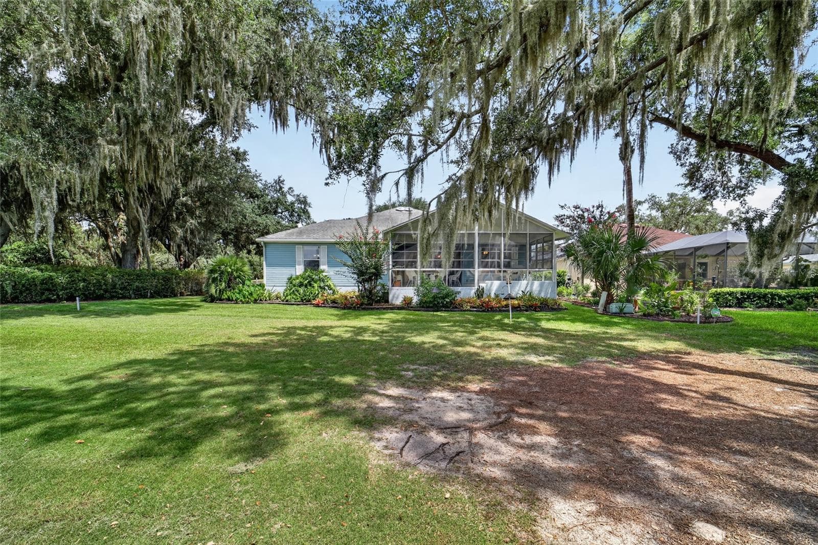 Back of House from Golf Course - 1230 DESILVA ST, THE VILLAGES