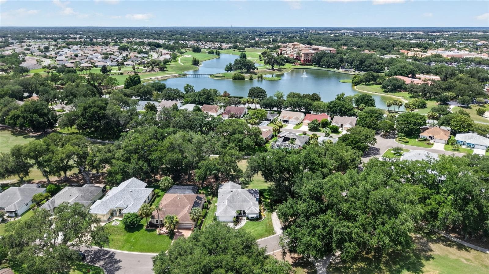 Aerial View - 1230 DESILVA ST, THE VILLAGES