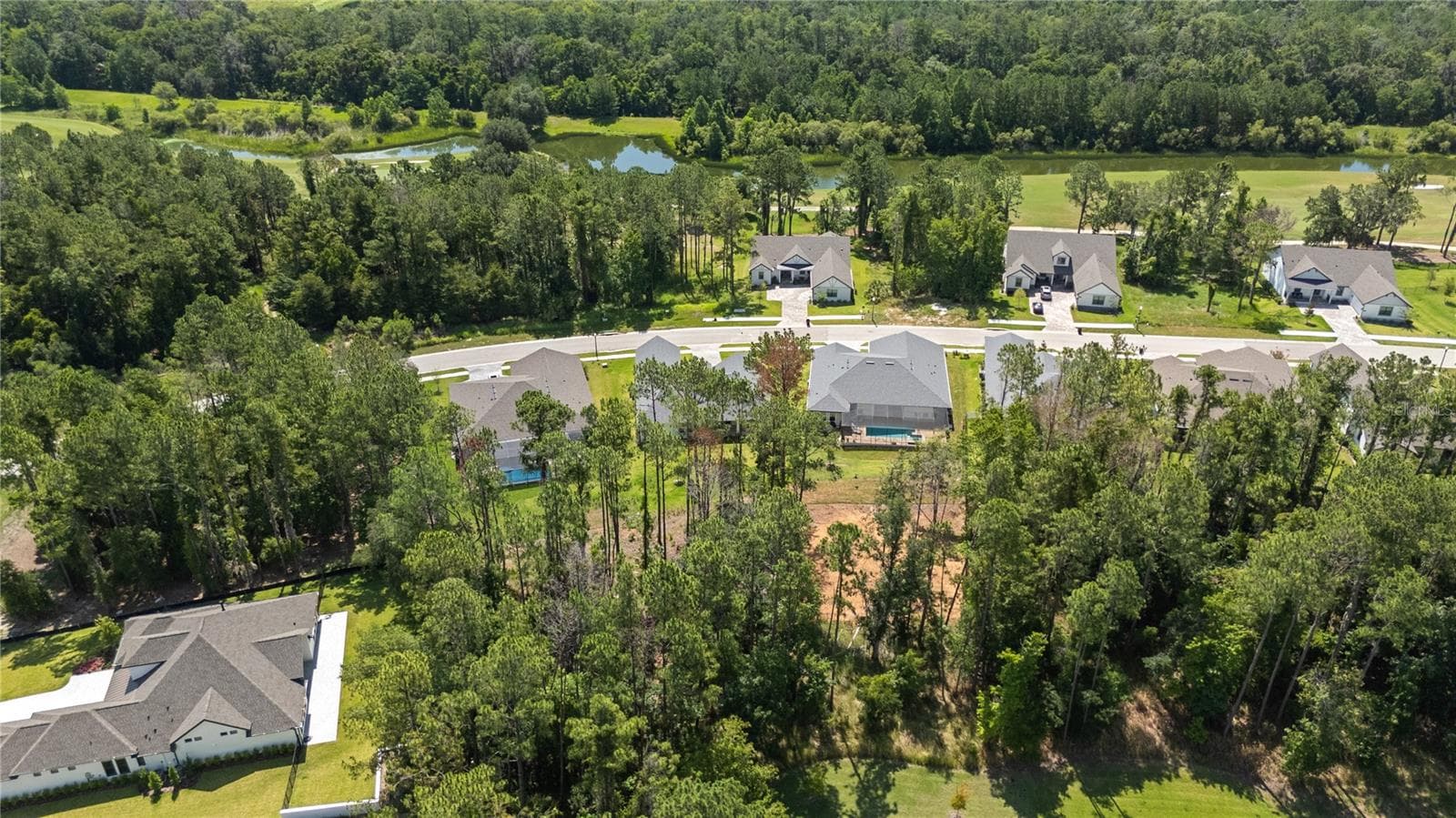Aerial view - 3926 SOUTHERN VALLEY LOOP, BROOKSVILLE
