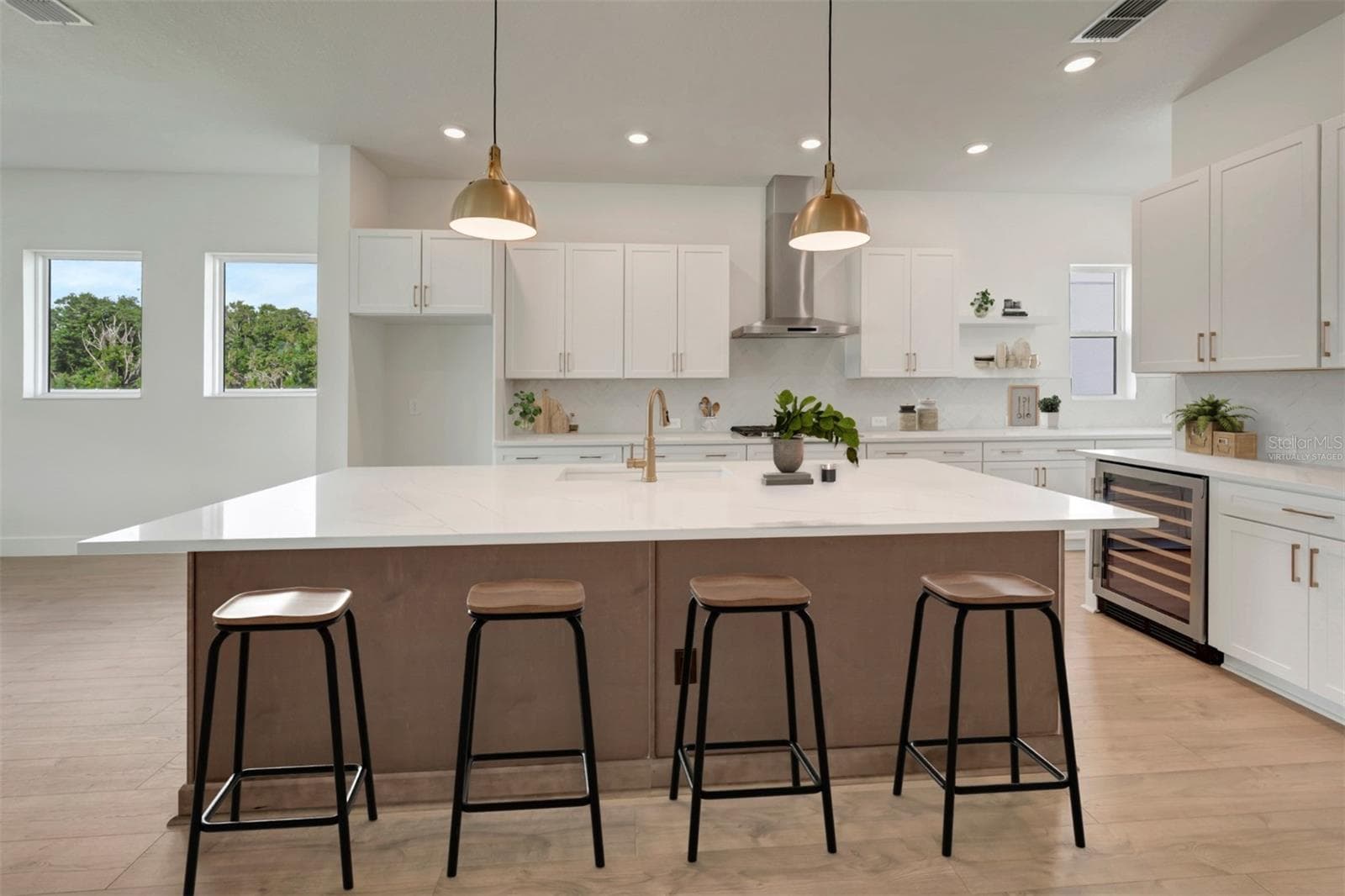 Kitchen **Virtually Staged - 7249 MEADOWSHADE CT, SARASOTA