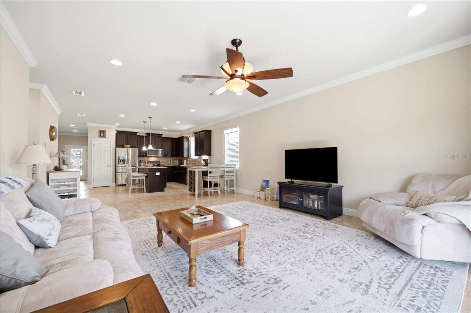 Living Room - 1707 TRILLIUM BLVD, BROOKSVILLE