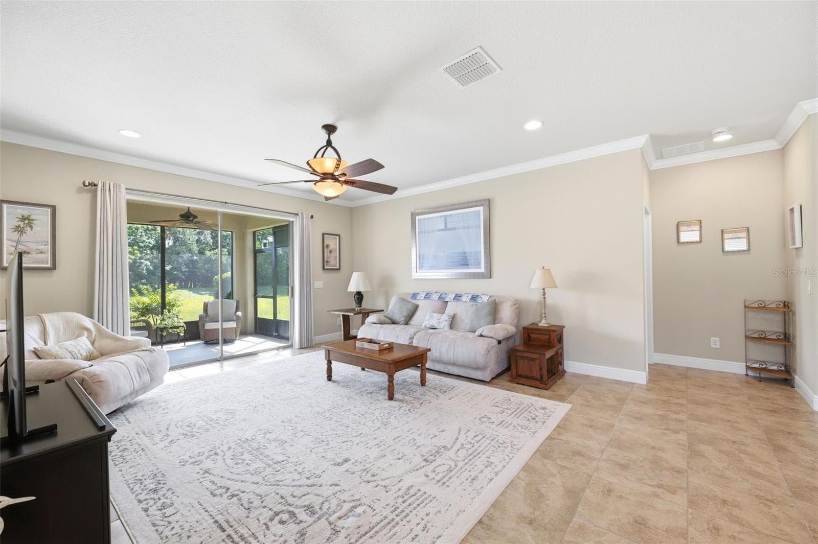 Living Room - 1707 TRILLIUM BLVD, BROOKSVILLE