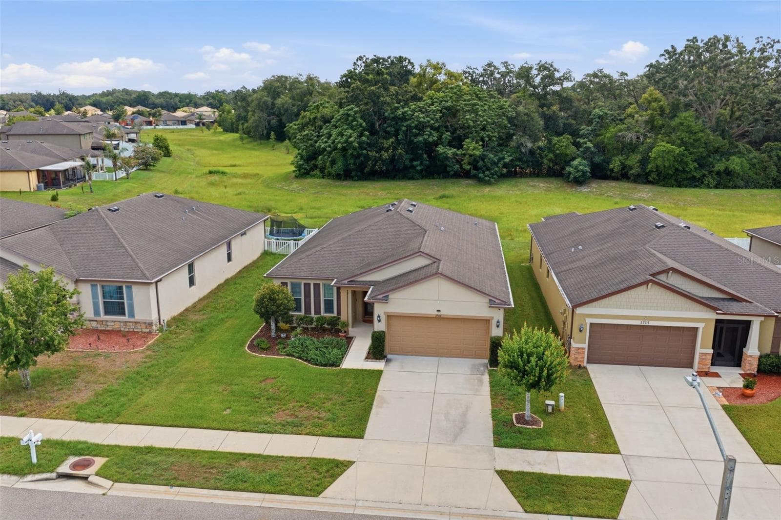 Aerial View - 1707 TRILLIUM BLVD, BROOKSVILLE