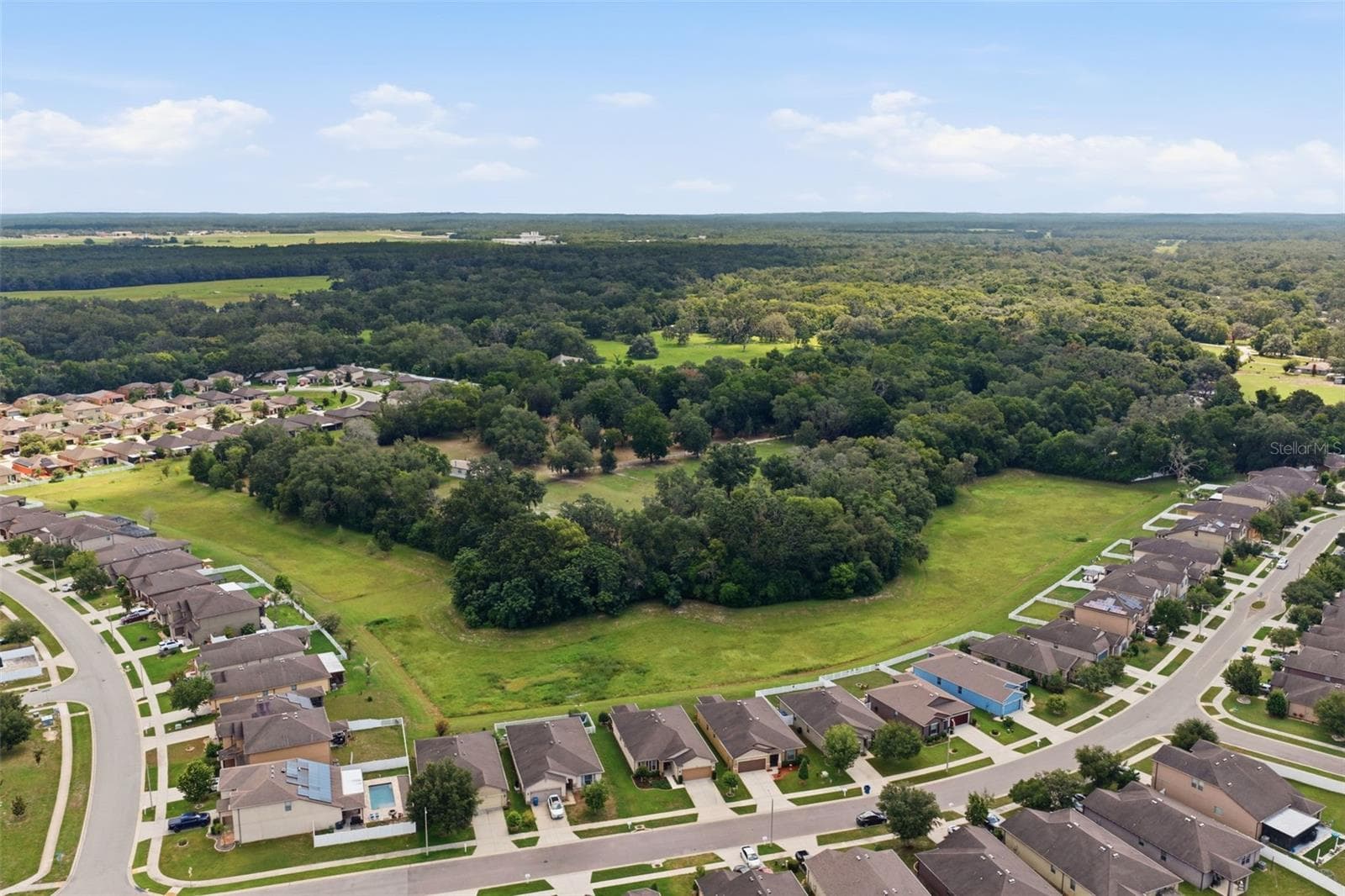 Aerial View - 1707 TRILLIUM BLVD, BROOKSVILLE