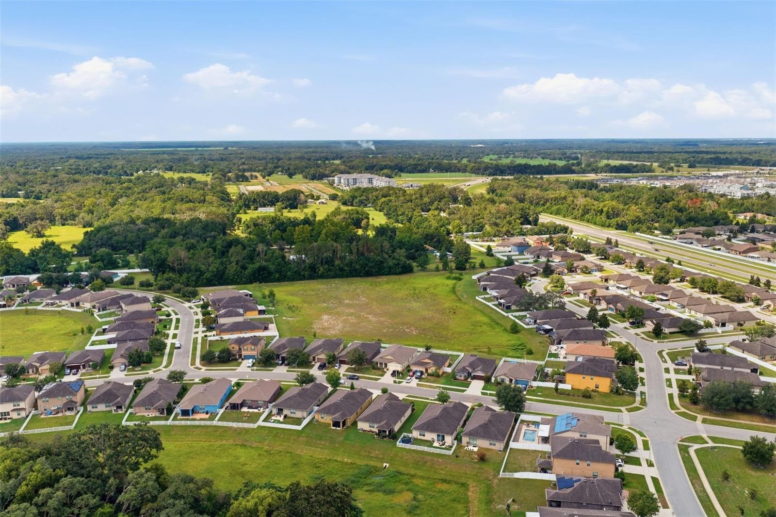 Aerial View - 1707 TRILLIUM BLVD, BROOKSVILLE