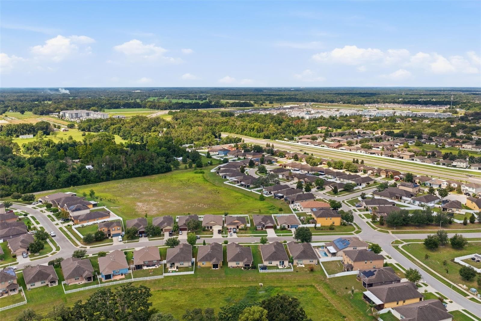 Aerial View - 1707 TRILLIUM BLVD, BROOKSVILLE