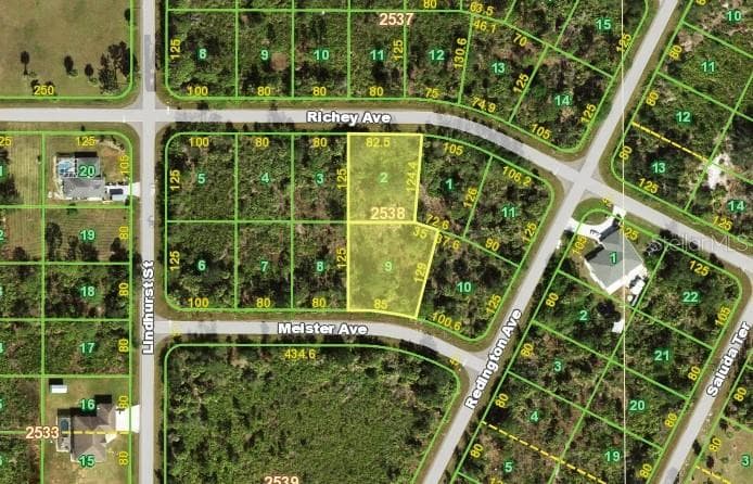 Land at 12522 MEISTER AVE, PORT CHARLOTTE, photo 3 of 3