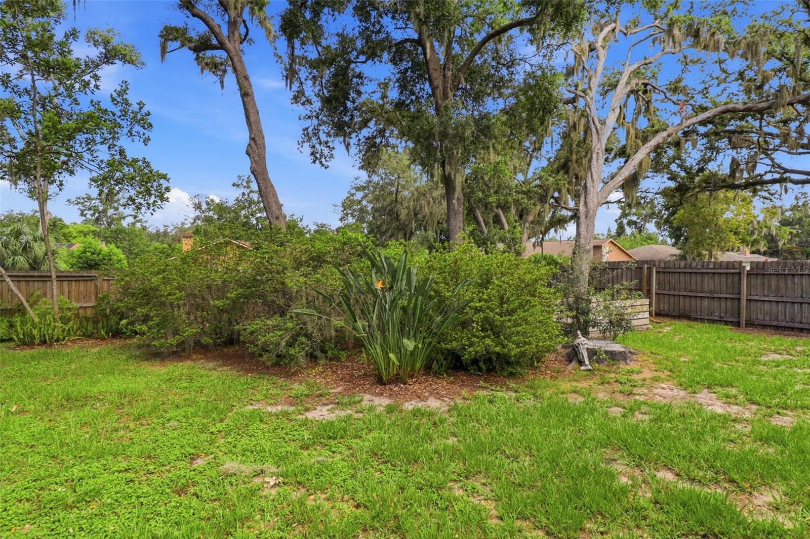 West corner of the back yard - 302 BLOOMINGFIELD DR, BRANDON