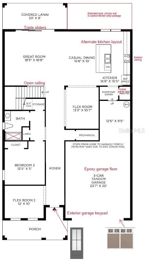 First floor - 1527 RIDGEBACK LN, APOPKA