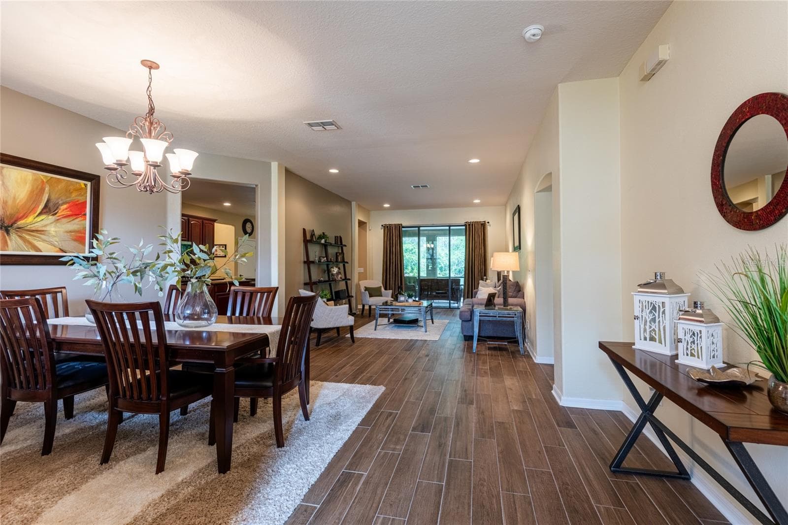 dining and one living room area - 14815 NINEBARK CT, LAND O LAKES