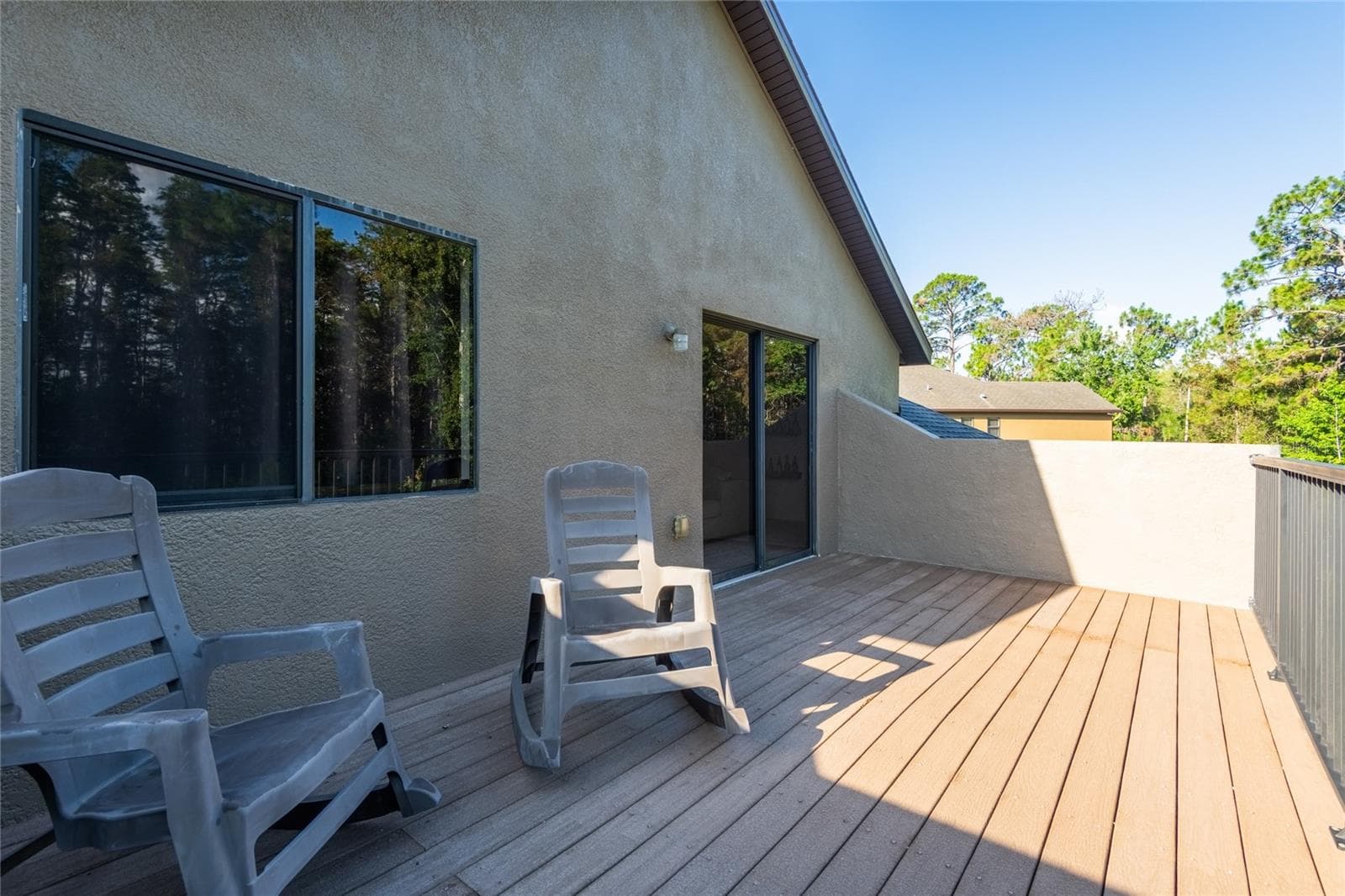 balcony off the upstairs bonus room - 14815 NINEBARK CT, LAND O LAKES