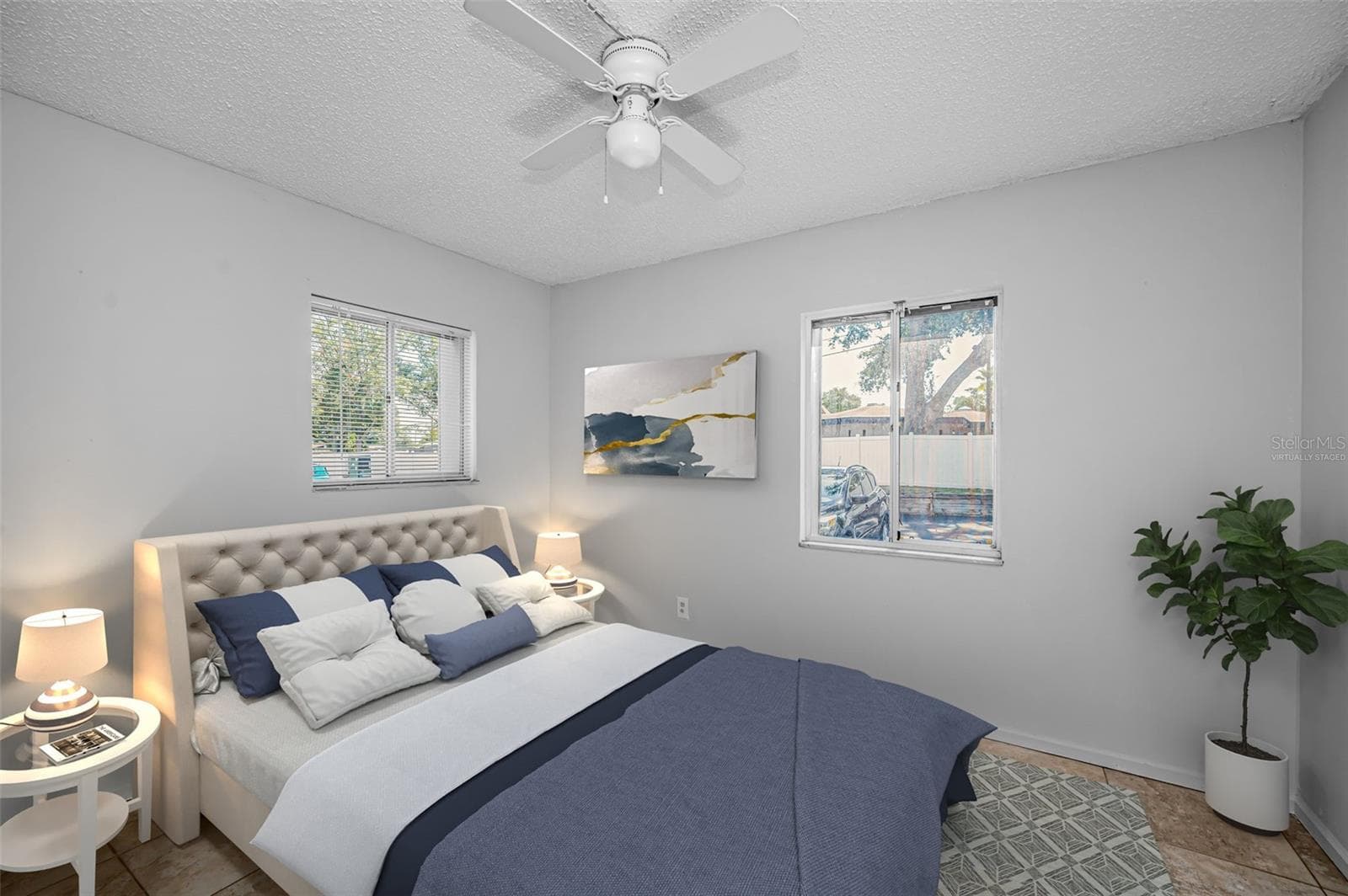Virtually Staged Secondary bedroom - 1960 UNION ST #5, CLEARWATER