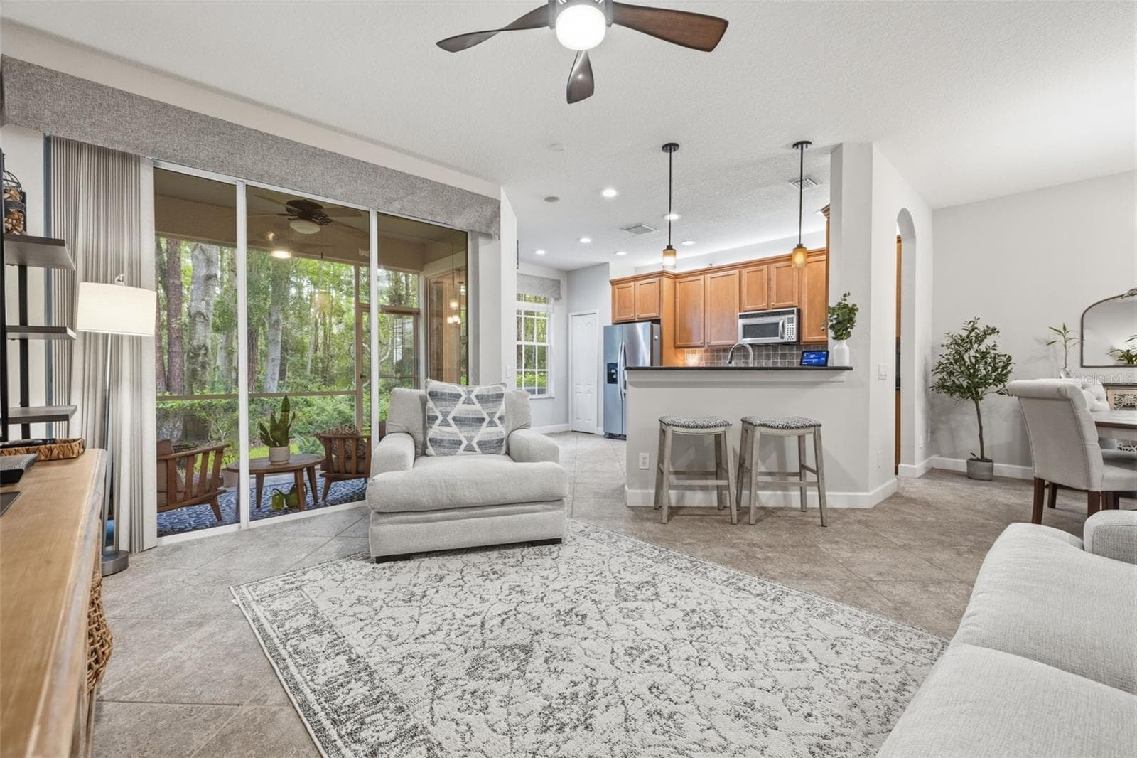 Living Room - 14613 MIRABELLE VISTA CIR, TAMPA