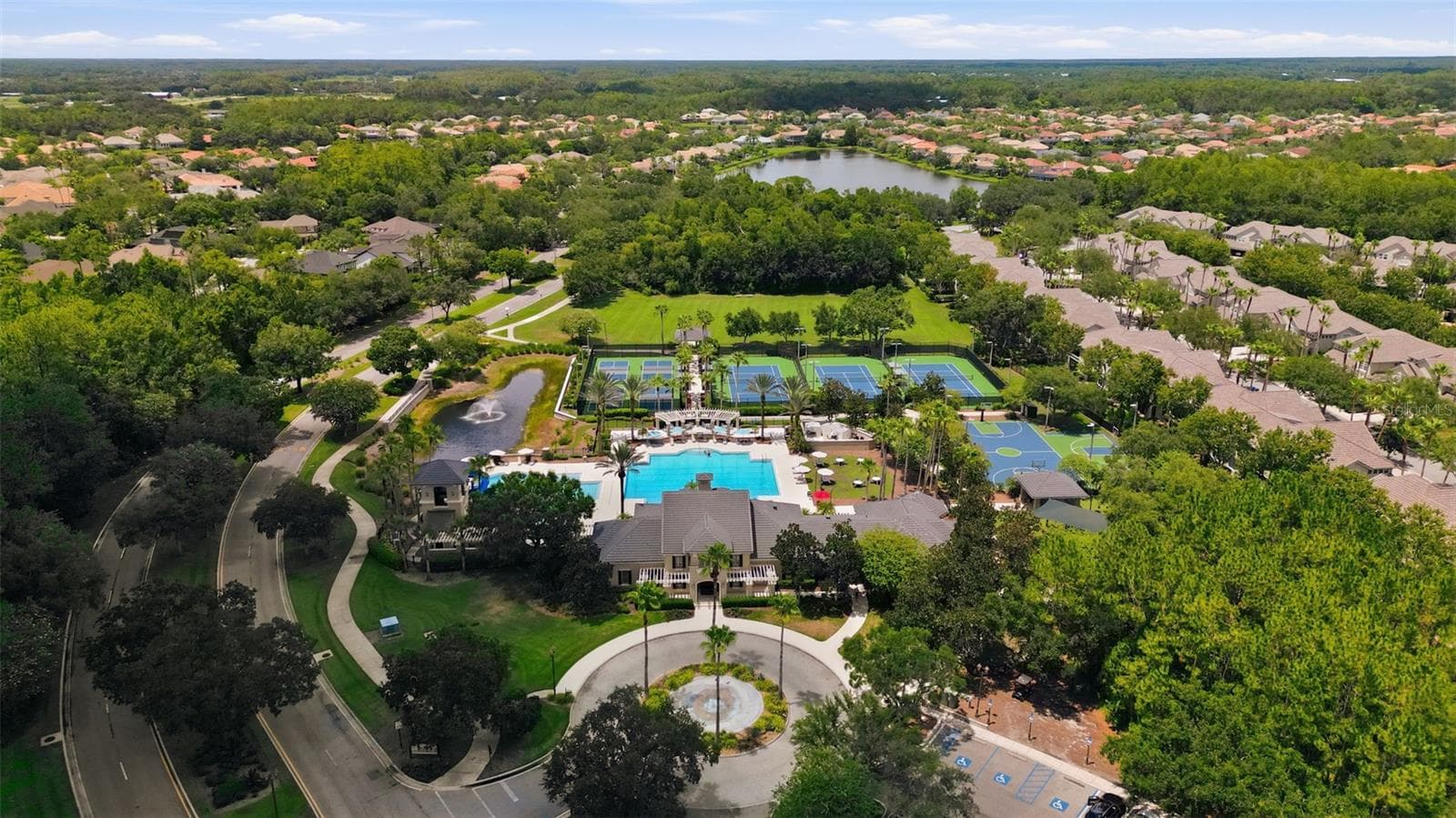 Aerial - 14613 MIRABELLE VISTA CIR, TAMPA