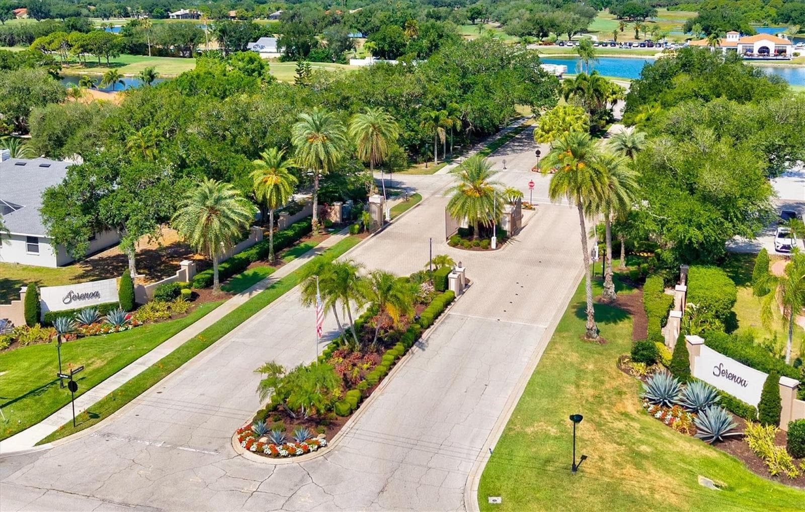 Gated entrance Serenoa - 7373 S SERENOA DR, SARASOTA