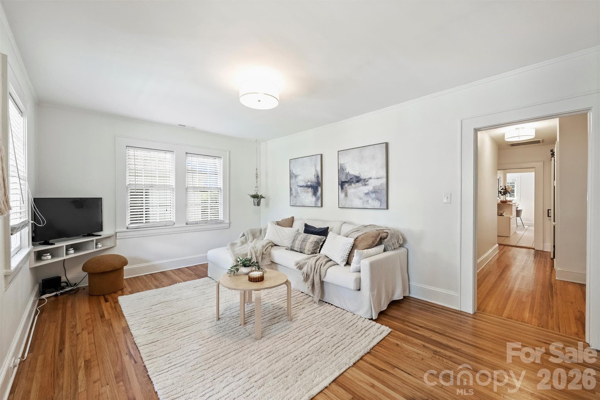 Living Room - 118 N Laurel Avenue, Charlotte