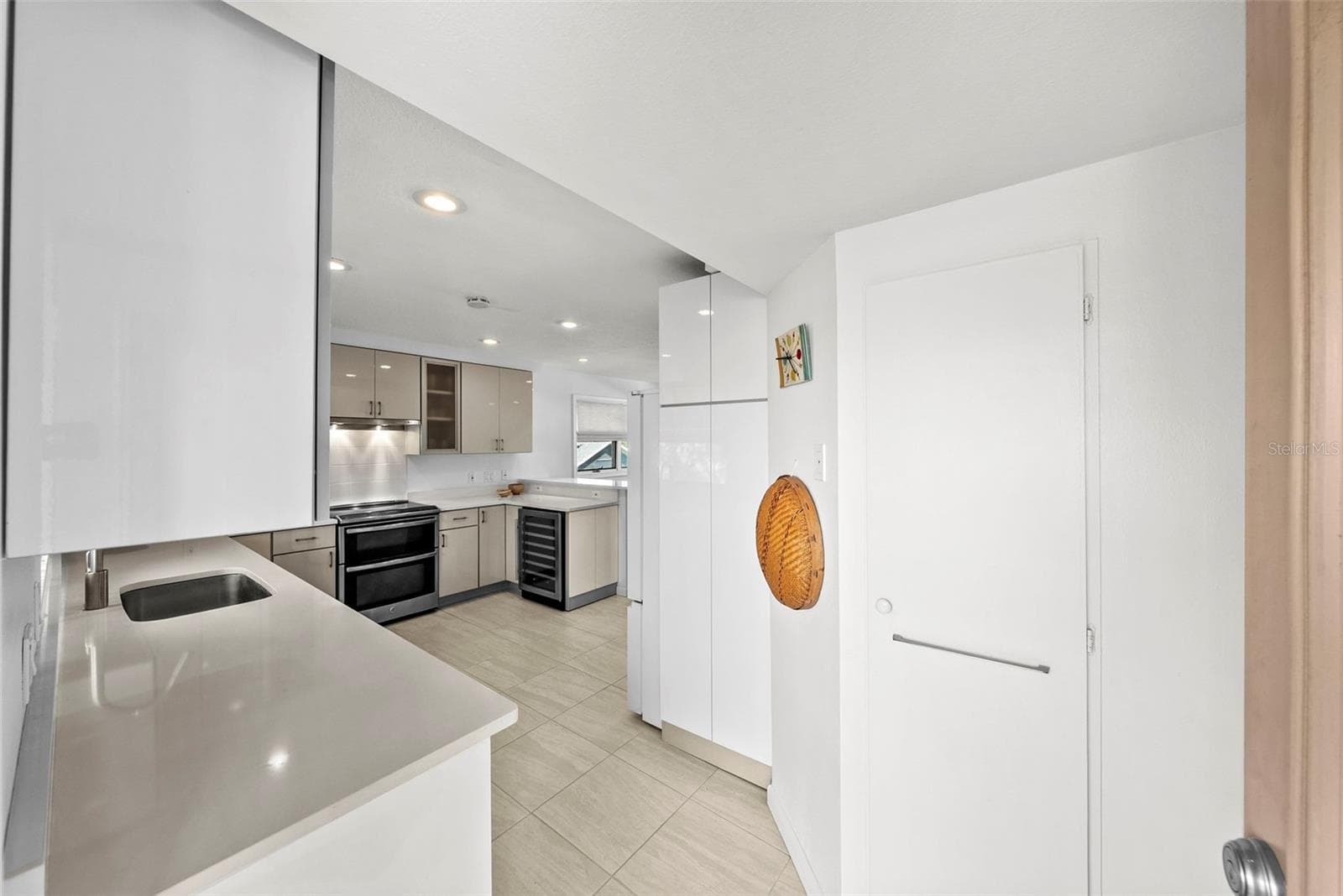 Kitchen from the Side Door Entry - 1304 PASS A GRILLE WAY, ST PETE BEACH