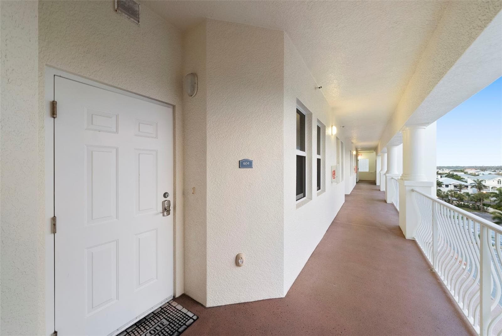Step inside 6th floor unit . Front door entry . - 17717 GULF BLVD #604, REDINGTON SHORES