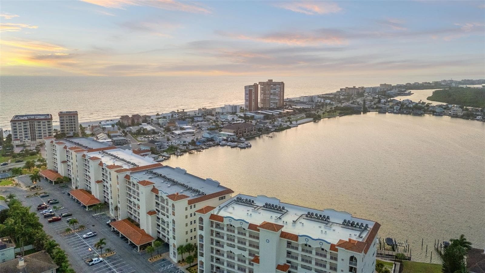 Front to back exterior building - 17717 GULF BLVD #604, REDINGTON SHORES