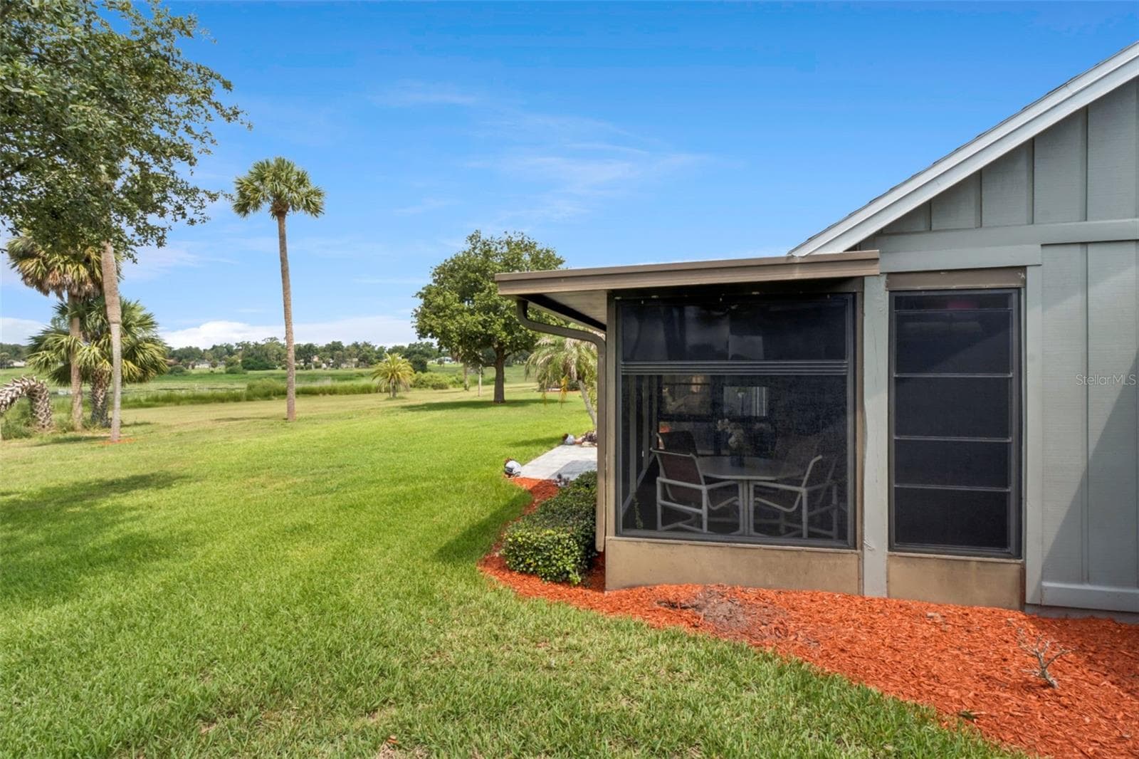 Covered lanai and view - 1112 VILLA LN #84, APOPKA