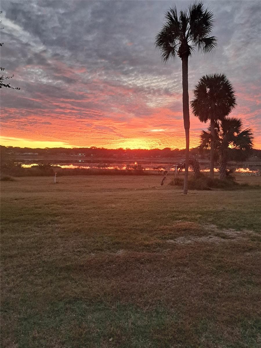 View Of the sunset from your lanai - 1112 VILLA LN #84, APOPKA