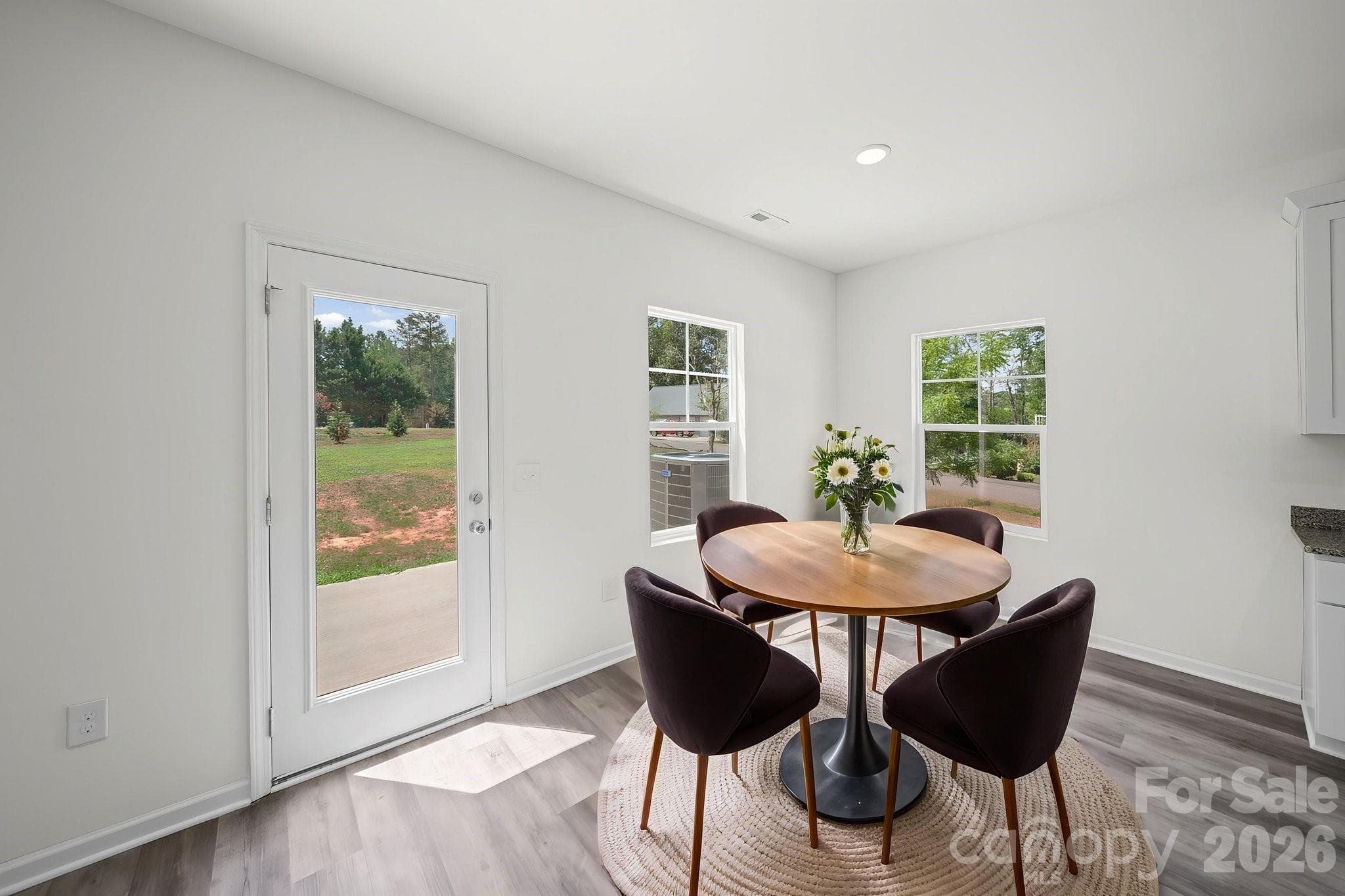 Dining Room - Virtually Staged - 115 Shady Cove Road, Troutman