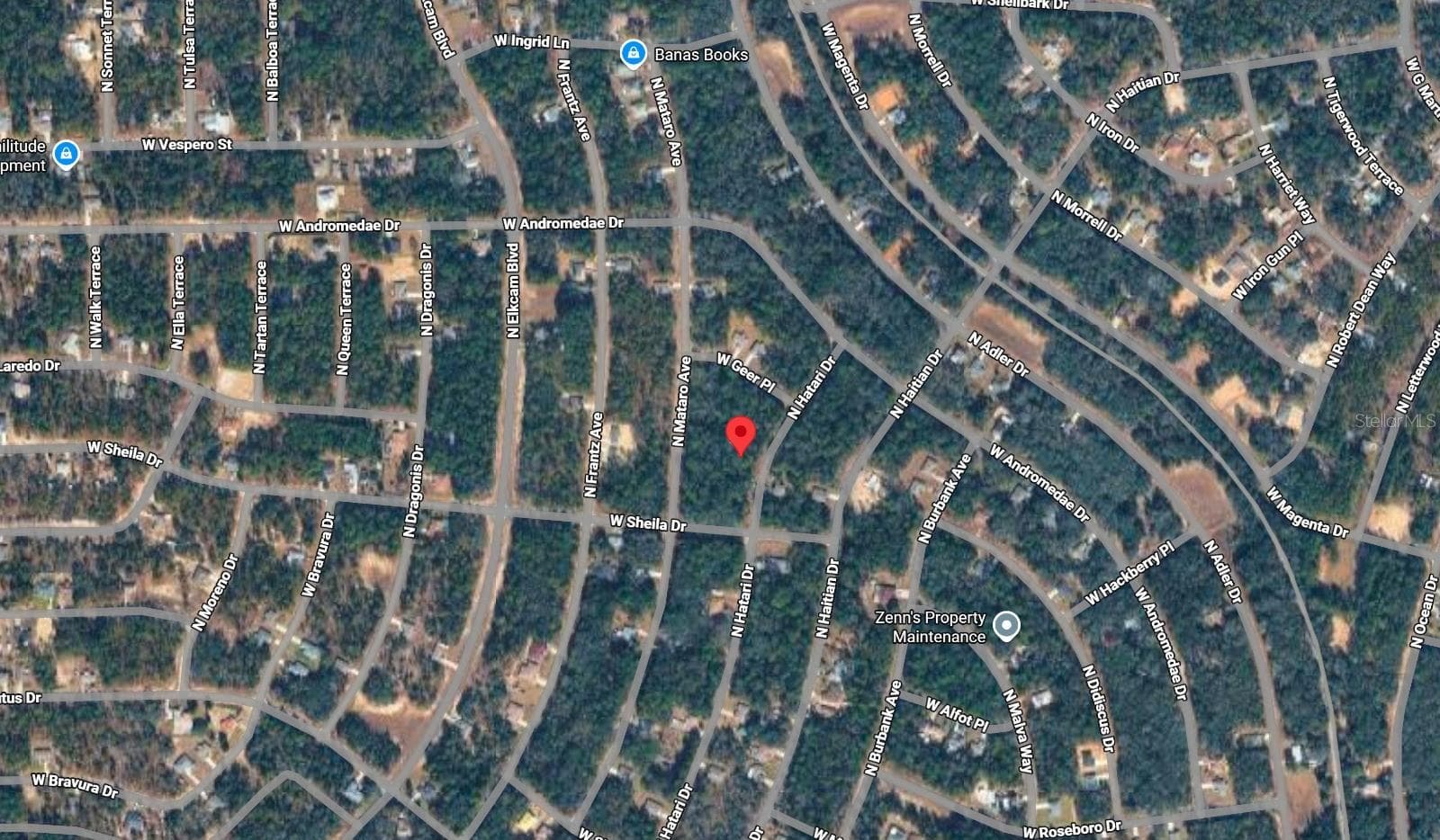 Land at 10830 N HATARI DR, CITRUS SPRINGS, photo 2 of 3