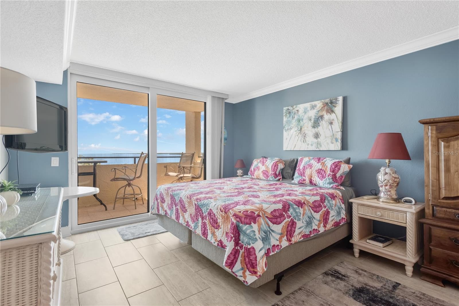 Another view of this lovely Master Bedroom with vibrant, exciting appointments. - 5915 SEA RANCH DR #503, HUDSON