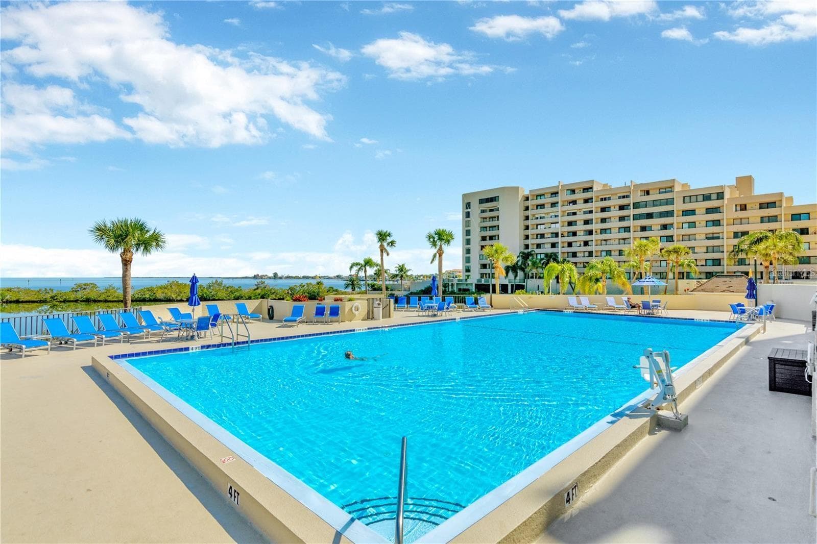 Visting with neighbors or taking a dip in this temperature controlled pool on a hot summer's day. - 5915 SEA RANCH DR #503, HUDSON