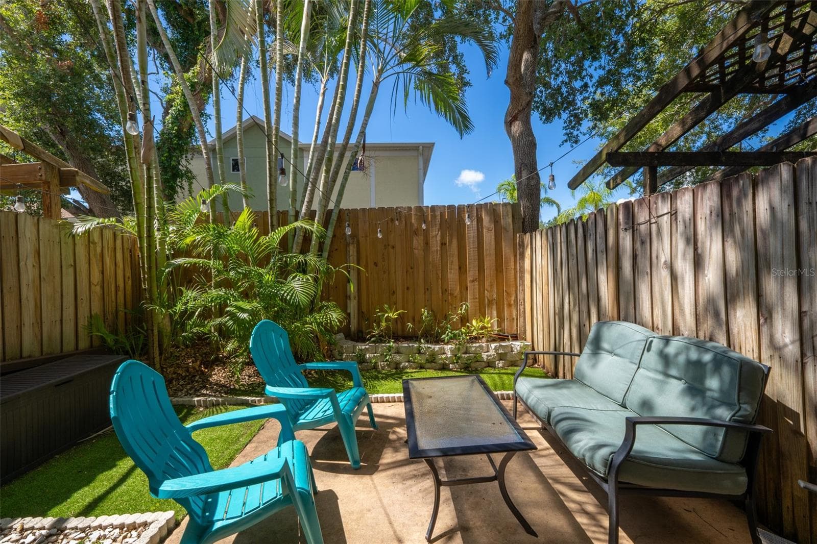 Private Patio - 117 HARBOR DR, CAPE CANAVERAL