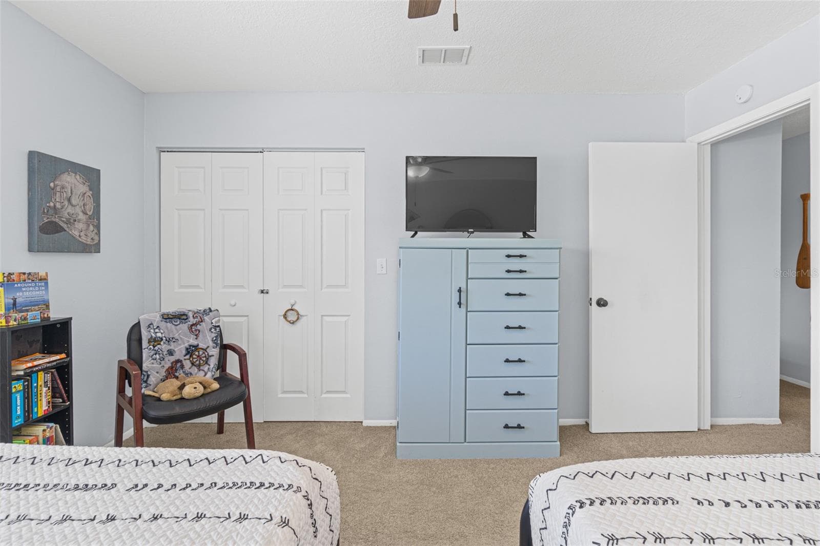 Second Bedroom - 117 HARBOR DR, CAPE CANAVERAL