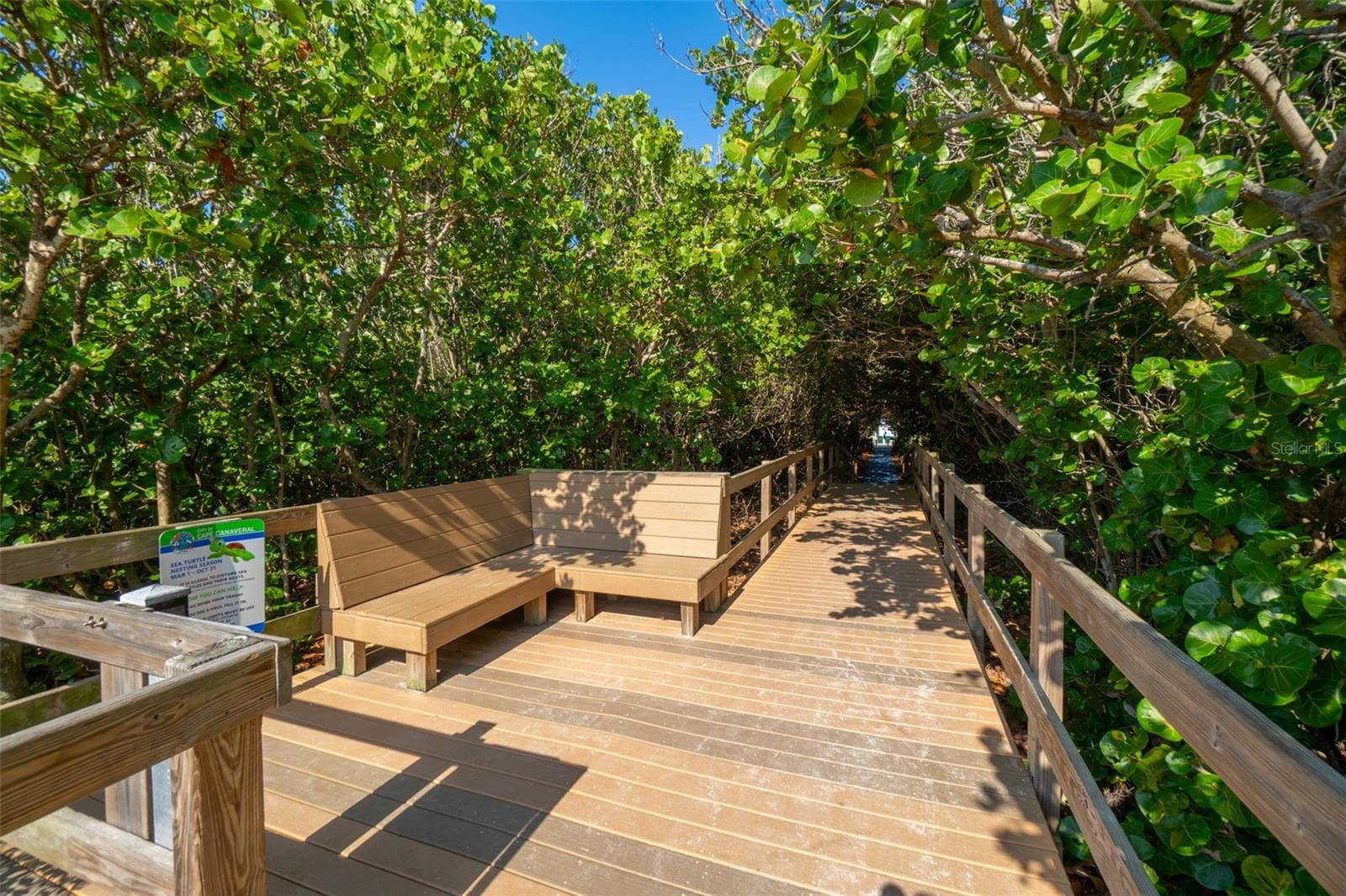 Beach Access at the end of the street - 117 HARBOR DR, CAPE CANAVERAL
