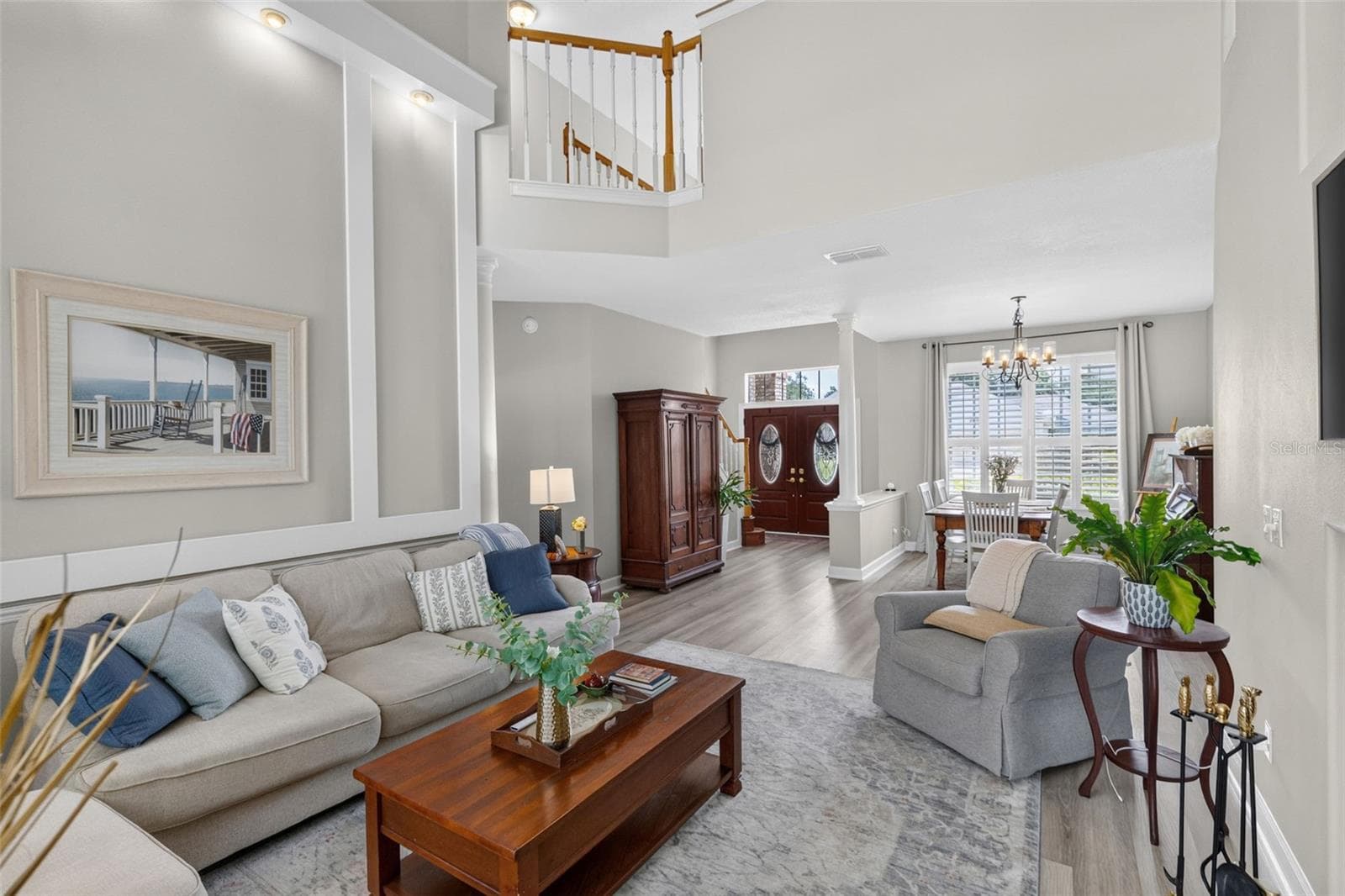 FORMAL LIVING ROOM - 8052 LAUREL RIDGE DR, MOUNT DORA