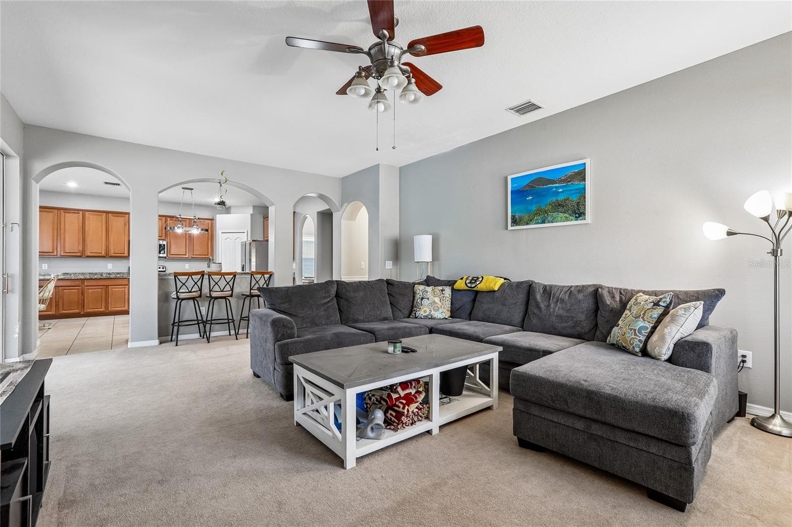 family room off kitchen - 13231 GRAHAM YARDEN DR, RIVERVIEW