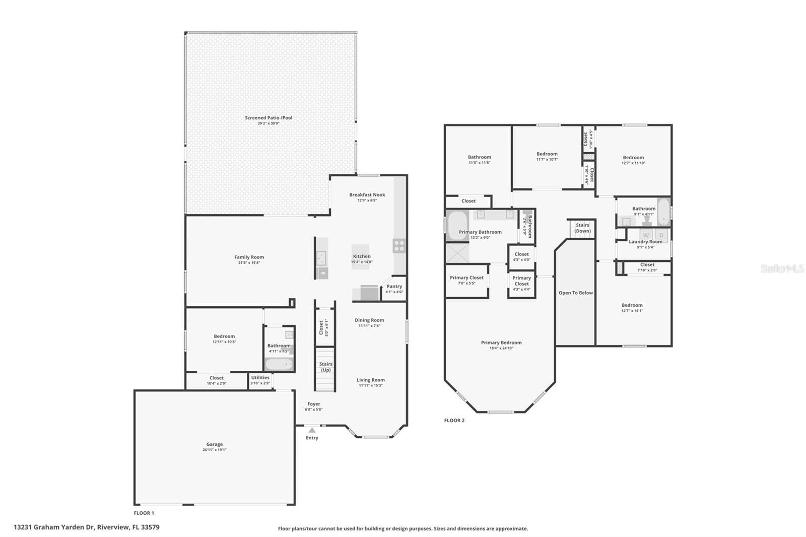 Single Family Residence at 13231 GRAHAM YARDEN DR, RIVERVIEW, photo 59 of 61
