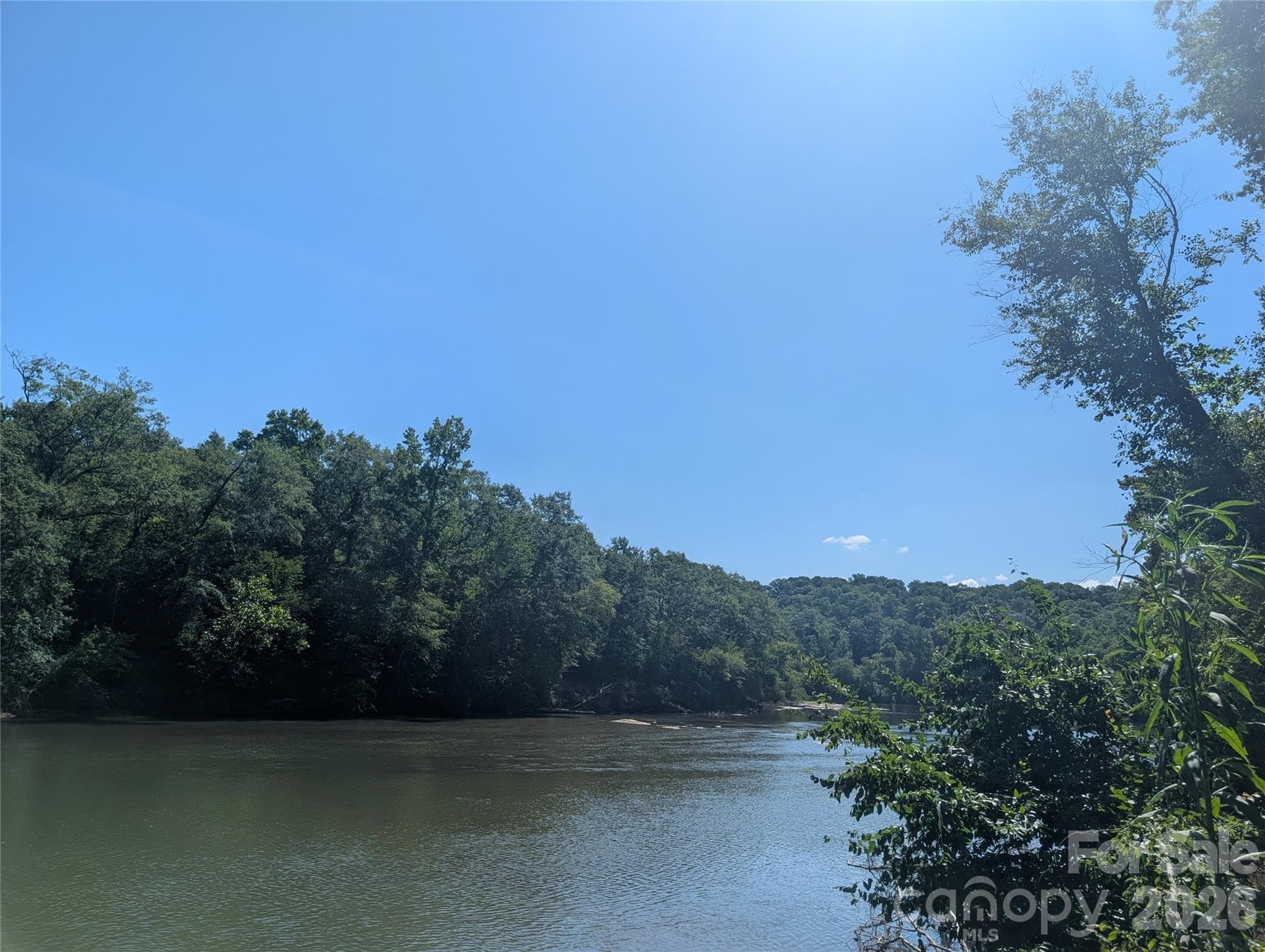 Looking downriver - 120 Scenic Ridge Drive, Mooresboro