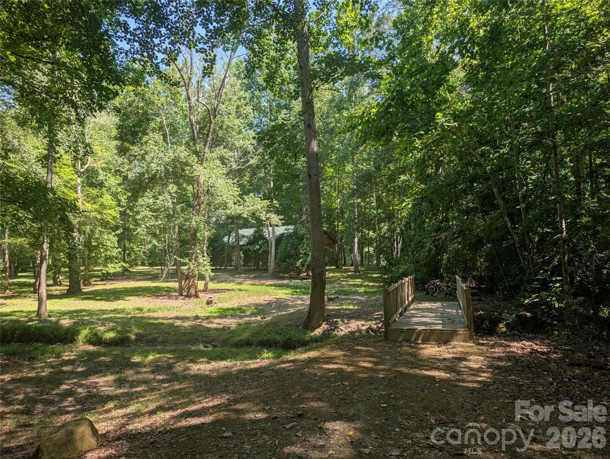 Access to pavilion - 120 Scenic Ridge Drive, Mooresboro