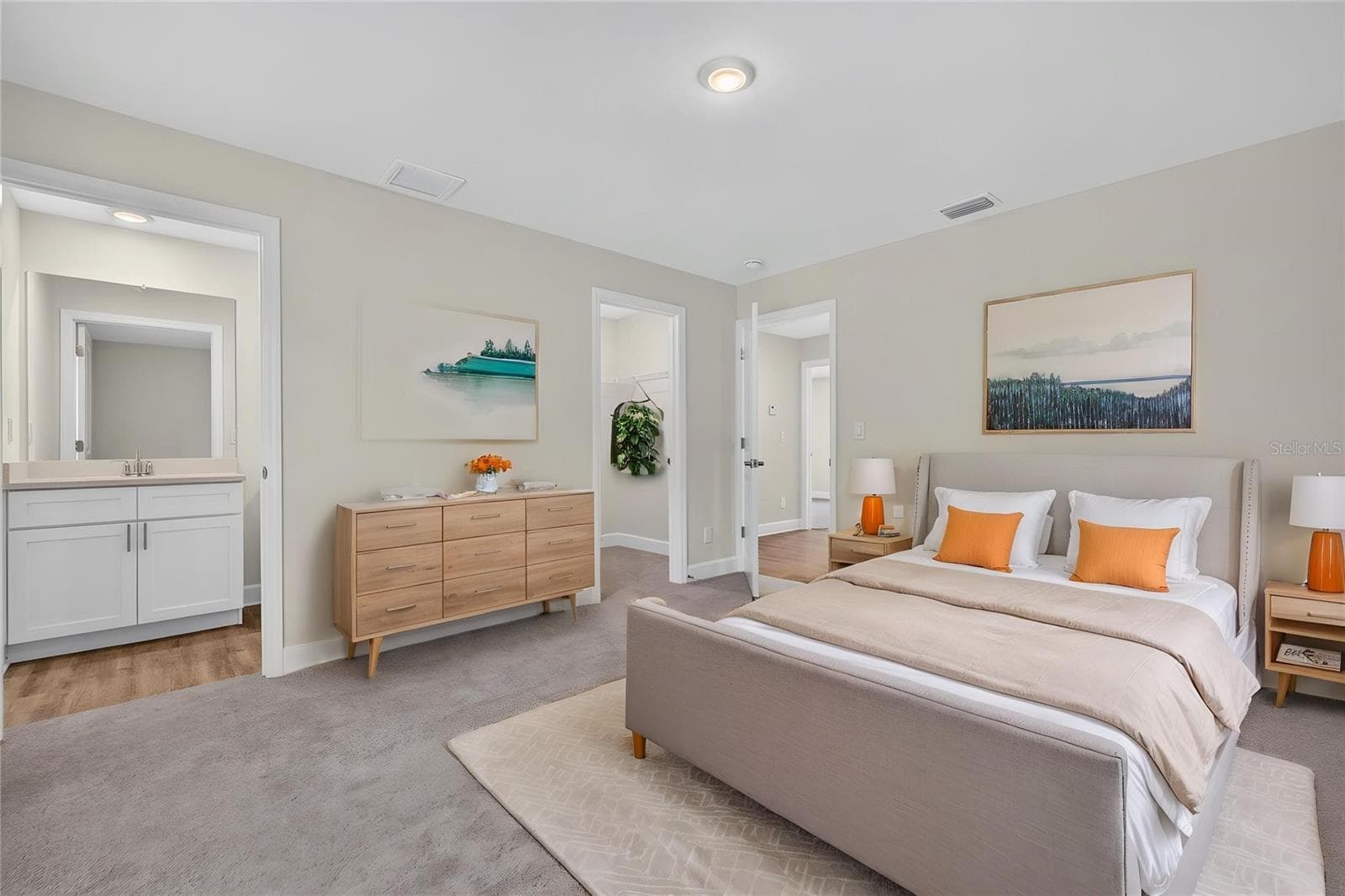 Staged Guest suite - 151 KIRBY ST, PORT CHARLOTTE