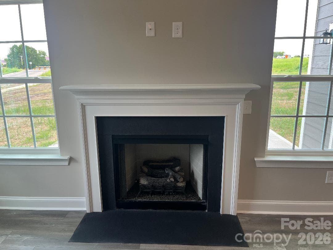 Fireplace w/Gas Logs - 248 Corrie Ann Drive, Concord