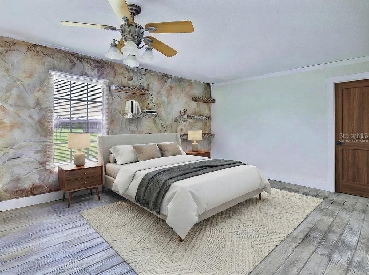 This listing includes virtually staged images created with AI to demonstrate space potential. Fixtures, finishes, and dimensions may not exactly reflect the current state of the property. - 110 GATES AVE, LAKE PLACID