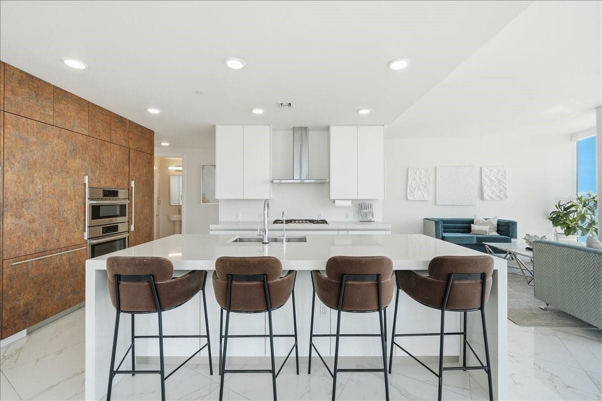 Designer lighting for functionality and ambiance. - 2900 W BAY TO BAY BLVD #1401, TAMPA