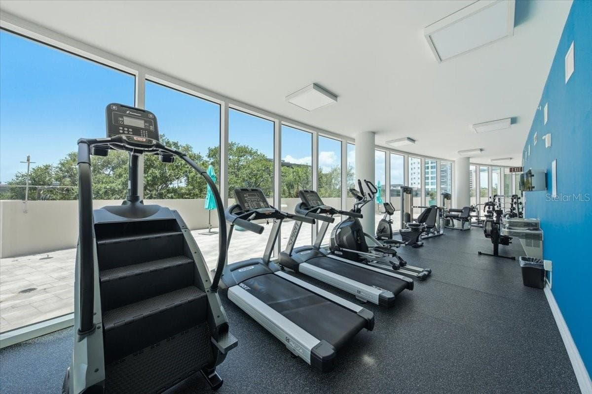 State-of-the-art fitness facility. - 2900 W BAY TO BAY BLVD #1401, TAMPA