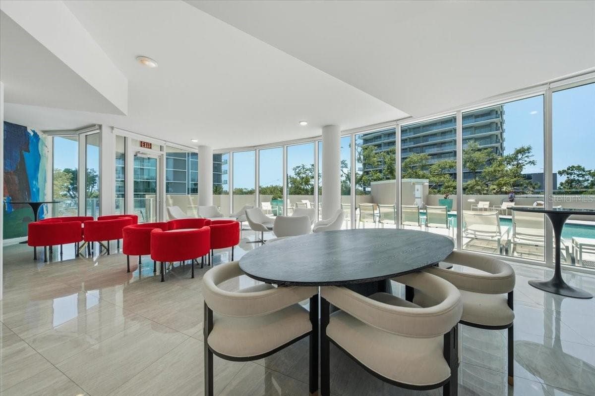 Alternate view of entertainment room - 2900 W BAY TO BAY BLVD #1401, TAMPA